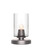 Toltec Lighting - 51-GP-530 - One Light Table Lamp - Luna - Graphite