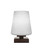 Toltec Lighting - 52-DG-4031 - One Light Table Lamp - Luna - Dark Granite