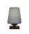 Toltec Lighting - 52-DG-4032 - One Light Table Lamp - Luna - Dark Granite
