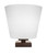 Toltec Lighting - 52-DG-4081 - One Light Table Lamp - Luna - Dark Granite