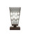 Toltec Lighting - 52-DG-9104 - One Light Table Lamp - Luna - Dark Granite