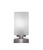 Toltec Lighting - 52-GP-531 - One Light Table Lamp - Luna - Graphite