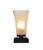 Toltec Lighting - 52-MB-630 - One Light Table Lamp - Luna - Matte Black