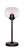 Toltec Lighting - 53-DG-202 - One Light Table Lamp - Luna - Dark Granite