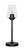 Toltec Lighting - 53-DG-210 - One Light Table Lamp - Luna - Dark Granite