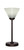 Toltec Lighting - 53-DG-4051 - One Light Table Lamp - Luna - Dark Granite