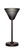 Toltec Lighting - 53-DG-4059 - One Light Table Lamp - Luna - Dark Granite