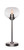 Toltec Lighting - 53-GP-202 - One Light Table Lamp - Luna - Graphite