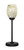 Toltec Lighting - 53-MB-5054 - One Light Table Lamp - Luna - Matte Black