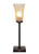 Toltec Lighting - 54-DG-630 - One Light Table Lamp - Luna - Dark Granite