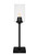 Toltec Lighting - 54-MB-530 - One Light Table Lamp - Luna - Matte Black