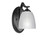 Toltec Lighting - 551-MB-500 - One Light Wall Sconce - Zilo - Matte Black