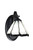 Toltec Lighting - 551-MB-9125 - One Light Wall Sconce - Zilo - Matte Black