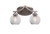 Toltec Lighting - 552-GP-4102 - Two Light Bath Bar - Zilo - Graphite