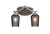 Toltec Lighting - 552-GP-4252 - Two Light Bath Bar - Zilo - Graphite