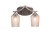 Toltec Lighting - 552-GP-4253 - Two Light Bath Bar - Zilo - Graphite