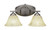 Toltec Lighting - 552-GP-508 - Two Light Bath Bar - Zilo - Graphite