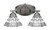 Toltec Lighting - 552-GP-9105 - Two Light Bath Bar - Zilo - Graphite