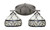 Toltec Lighting - 552-GP-9485 - Two Light Bath Bar - Zilo - Graphite