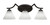 Toltec Lighting - 553-DG-312 - Three Light Bath Bar - Zilo - Dark Granite