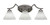 Toltec Lighting - 553-GP-312 - Three Light Bath Bar - Zilo - Graphite
