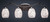 Toltec Lighting - 554-DG-4165 - Four Light Bath Bars - Zilo - Dark Granite