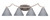 Toltec Lighting - 554-GP-4052 - Four Light Bath Bar - Zilo - Graphite