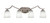 Toltec Lighting - 554-GP-460 - Four Light Bath Bar - Zilo - Graphite