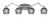 Toltec Lighting - 554-GP-4602 - Four Light Bath Bar - Zilo - Graphite