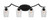 Toltec Lighting - 554-MB-210 - Four Light Bath Bar - Zilo - Matte Black
