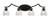 Toltec Lighting - 554-MB-4760 - Four Light Bath Bar - Zilo - Matte Black