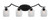 Toltec Lighting - 554-MB-4810 - Four Light Bath Bar - Zilo - Matte Black
