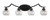 Toltec Lighting - 554-MB-5110 - Four Light Bath Bar - Zilo - Matte Black