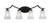 Toltec Lighting - 554-MB-729 - Four Light Bath Bar - Zilo - Matte Black