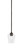 Toltec Lighting - 560-DG-210 - One Light Mini Pendant - Zilo - Dark Granite