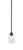 Toltec Lighting - 560-DG-3002 - One Light Mini Pendant - Zilo - Dark Granite