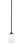 Toltec Lighting - 560-DG-310 - One Light Mini Pendant - Zilo - Dark Granite
