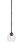 Toltec Lighting - 560-DG-4100 - One Light Mini Pendant - Zilo - Dark Granite