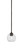 Toltec Lighting - 560-DG-4102 - One Light Mini Pendant - Zilo - Dark Granite