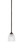 Toltec Lighting - 560-DG-500 - One Light Mini Pendant - Zilo - Dark Granite