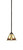 Toltec Lighting - 560-DG-9345 - One Light Mini Pendant - Zilo - Dark Granite