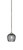 Toltec Lighting - 560-GP-4602 - One Light Mini Pendant - Zilo - Graphite