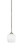 Toltec Lighting - 560-GP-4811 - One Light Mini Pendant - Zilo - Graphite