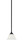 Toltec Lighting - 560-MB-311 - One Light Mini Pendant - Zilo - Matte Black