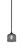 Toltec Lighting - 560-MB-4612 - One Light Mini Pendant - Zilo - Matte Black