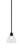 Toltec Lighting - 560-MB-4760 - One Light Mini Pendant - Zilo - Matte Black