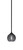 Toltec Lighting - 560-MB-5112 - One Light Mini Pendant - Zilo - Matte Black