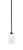 Toltec Lighting - 560-MB-531 - One Light Mini Pendant - Zilo - Matte Black
