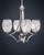 Toltec Lighting - 564-GP-4165 - Four Light Chandelier - Zilo - Graphite