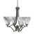 Toltec Lighting - 564-GP-4769 - Four Light Chandelier - Zilo - Graphite